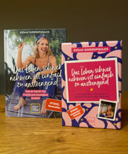 Lade das Bild in den Galerie-Viewer, Kombi-SET - “Das Leben schwer nehmen ist einfach zu anstrengend” Buch & Karten 🩷🩵