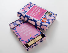 Lade das Bild in den Galerie-Viewer, Kombi-SET - “Das Leben schwer nehmen ist einfach zu anstrengend” Buch & Karten 🩷🩵